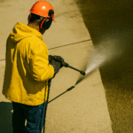 concrete cleaning